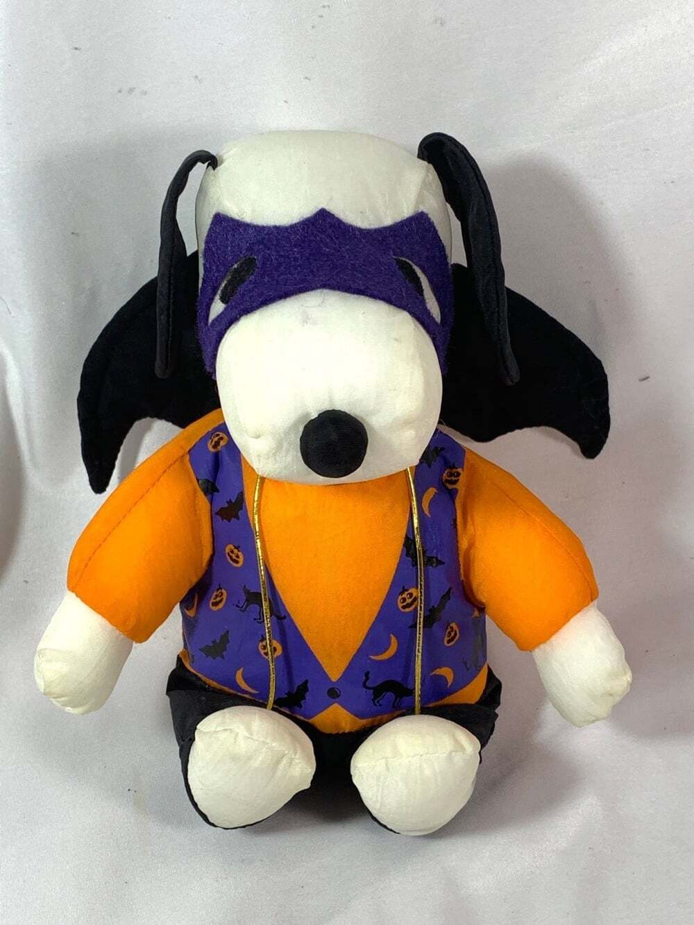vintage Snoopy Halloween plush Halloween Bat costume nylon material